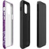 Radiant Orchid Floral iPhone 12 Impact Case