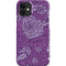 Radiant Orchid Floral iPhone 12 Mini Lite Case