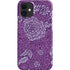 Radiant Orchid Floral iPhone 12 Mini Lite Case