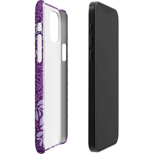 Radiant Orchid Floral iPhone 12 Mini Lite Case