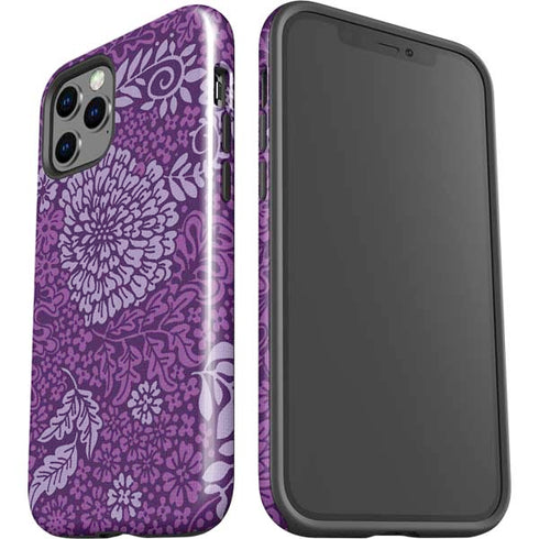 Radiant Orchid Floral iPhone 12 Pro Max Impact Case