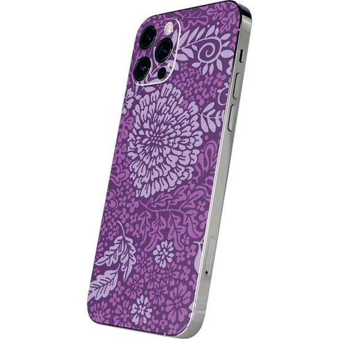 Radiant Orchid Floral iPhone 12 Pro Max Skin