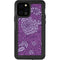 Radiant Orchid Floral iPhone 12 Pro Waterproof Case