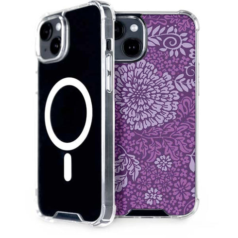 Radiant Orchid Floral iPhone 13 MagSafe Case