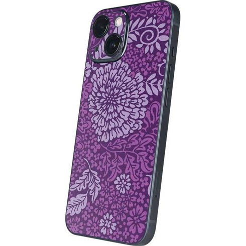 Radiant Orchid Floral iPhone 13 Mini Skin