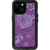 Radiant Orchid Floral iPhone 13 Mini Waterproof Case