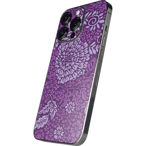Radiant Orchid Floral iPhone 13 Pro Skin