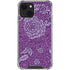 Radiant Orchid Floral iPhone 14 Plus Clear Case