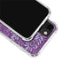 Radiant Orchid Floral iPhone 14 Plus Clear Case