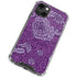 Radiant Orchid Floral iPhone 14 Plus Clear Case