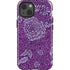 Radiant Orchid Floral iPhone 15 Impact Case
