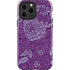 Radiant Orchid Floral iPhone 15 Pro Max Impact Case