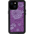 Radiant Orchid Floral iPhone 15 Waterproof Case