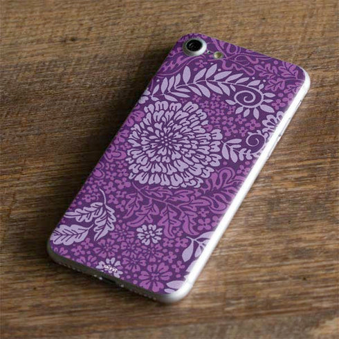 Radiant Orchid Floral iPhone 7 Skin