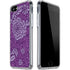Radiant Orchid Floral iPhone SE (2nd & 3rd Gen) Clear Case