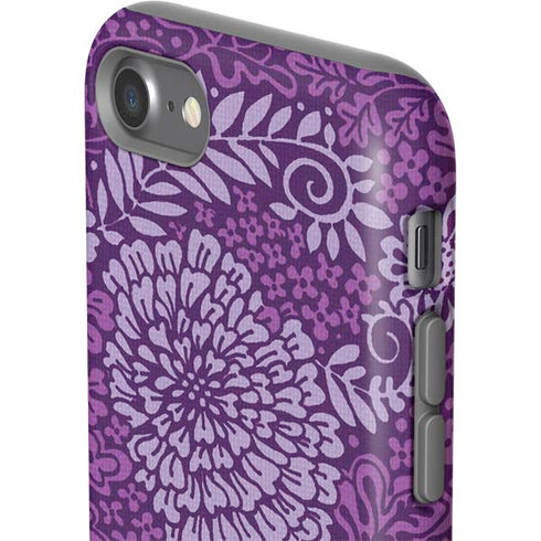 Radiant Orchid Floral iPhone SE (2nd & 3rd Gen) Pro Case