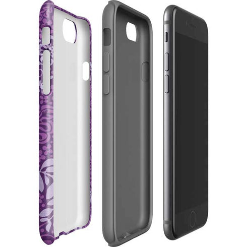 Radiant Orchid Floral iPhone SE (2nd & 3rd Gen) Pro Case