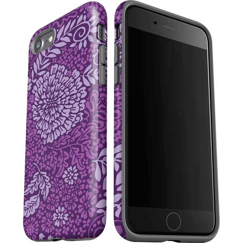 Radiant Orchid Floral iPhone SE (2nd & 3rd Gen) Pro Case