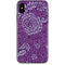 Radiant Orchid Floral iPhone X Skin