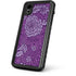 Radiant Orchid Floral iPhone XR Waterproof Case