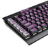 Radiant Orchid Floral K95 RGB PLATINUM Mechanical Gaming Keyboard Skin
