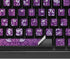Radiant Orchid Floral K95 RGB PLATINUM Mechanical Gaming Keyboard Skin