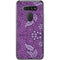 Radiant Orchid Floral LG K51/Q51 Clear Case