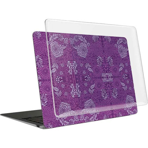 Radiant Orchid Floral MacBook Air 15in (2023-2025) Case plus Skin