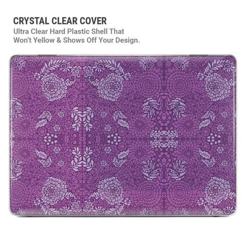 Radiant Orchid Floral MacBook Pro 16in (2019-20) Case plus Skin