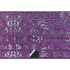Radiant Orchid Floral Magic Keyboard with Numeric Keypad Skin