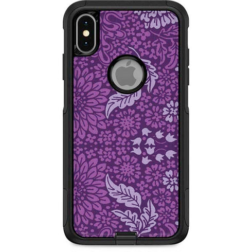 Radiant Orchid Floral Otterbox Commuter iPhone Skin