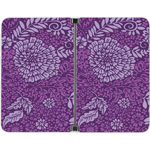 Radiant Orchid Floral Surface Duo Skin