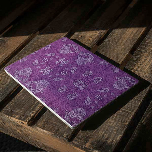 Radiant Orchid Floral Surface Laptop 3 13.5in Skin