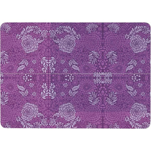 Radiant Orchid Floral Surface Laptop Studio Skin