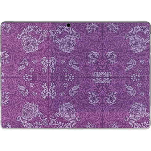 Radiant Orchid Floral Surface Pro 8 Skin