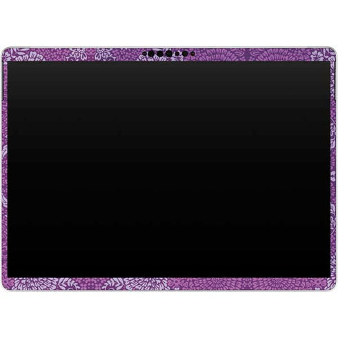 Radiant Orchid Floral Surface Pro 8 Skin