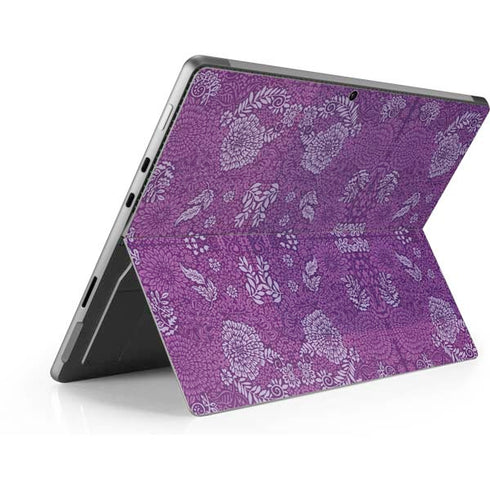 Radiant Orchid Floral Surface Pro 8 Skin