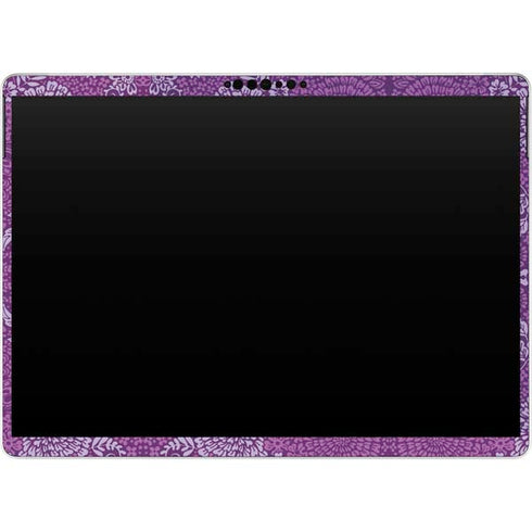 Radiant Orchid Floral Surface Pro 9 Skin