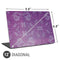 Radiant Orchid Floral Universal Laptop 12in (9.8 x 6.8in) Skin