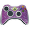 Radiant Orchid Floral Xbox 360 Wireless Controller Skin