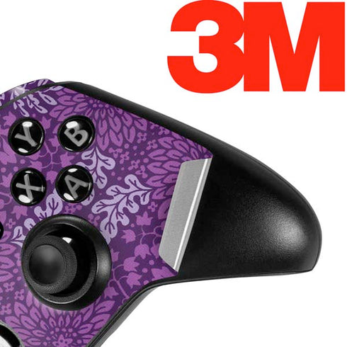 Radiant Orchid Floral Xbox One Elite Controller Skin