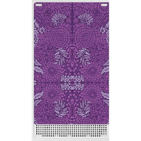 Radiant Orchid Floral Xbox Series S Skins