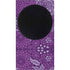 Radiant Orchid Floral Xbox Series S Console Skin