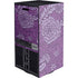Radiant Orchid Floral Xbox Series X Console Skin