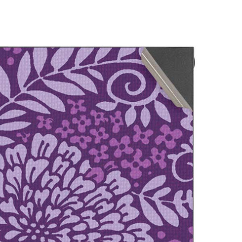 Radiant Orchid Floral Xbox Series X Console Skin
