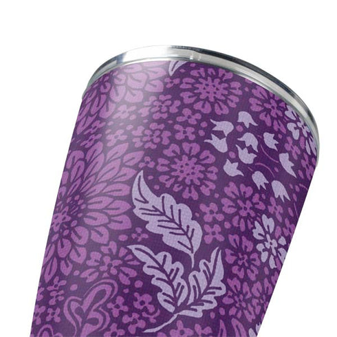Radiant Orchid Floral Yeti 20oz Tumbler Skin