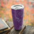 Radiant Orchid Floral Yeti 20oz Tumbler Skin