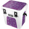 Radiant Orchid Floral YETI Roadie 24 Hard Cooler Skin