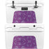Radiant Orchid Floral YETI Tundra 45 Hard Cooler Skin