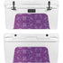 Radiant Orchid Floral YETI Tundra 75 Hard Cooler Skin